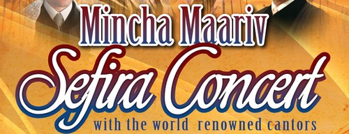 Mincha Maariv Sefira Concert