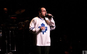 Lipa in a Toronto Maple Leafs Jersey