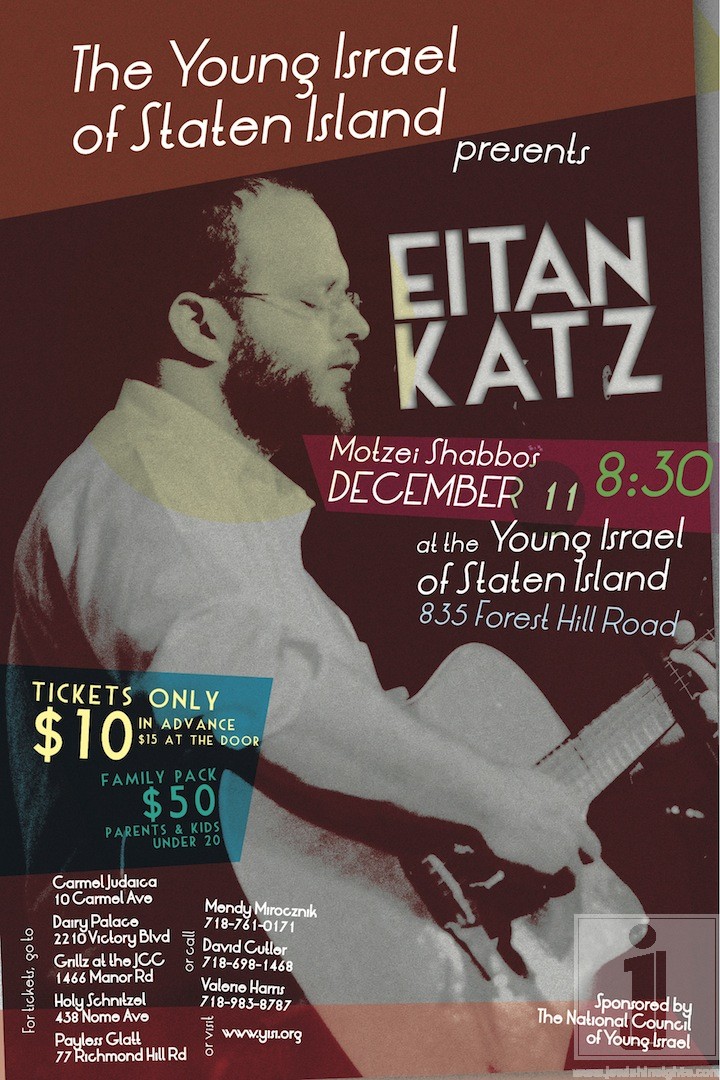 Eitan Katz at Young Israel of Staten Island Jewish Insights