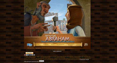 Introducing the future of Jewish Childrens DVD’s: Young Abraham ...