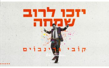 Shabbos’dig: Kobi Grinboim Refreshes With A New Single “Yizku L’Rov Simcha”