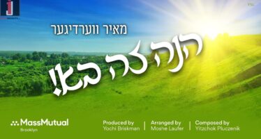 Mayer Werdyger With A New Uplifting Single: “Hinei Zeh Boh”