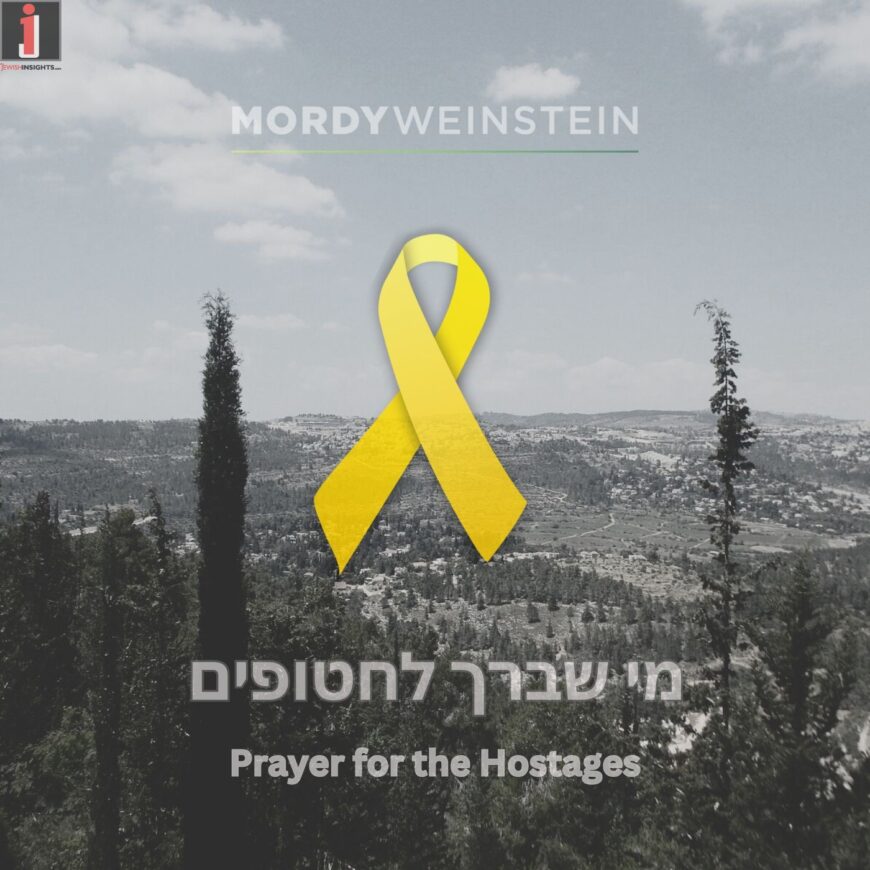 Mordy Weinstein – Prayer For The Hostages [Official Music Video]