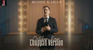 Moshe Kahan Performs A Unique & Moving Chuppah Titled “October Rain Chuppah Version”